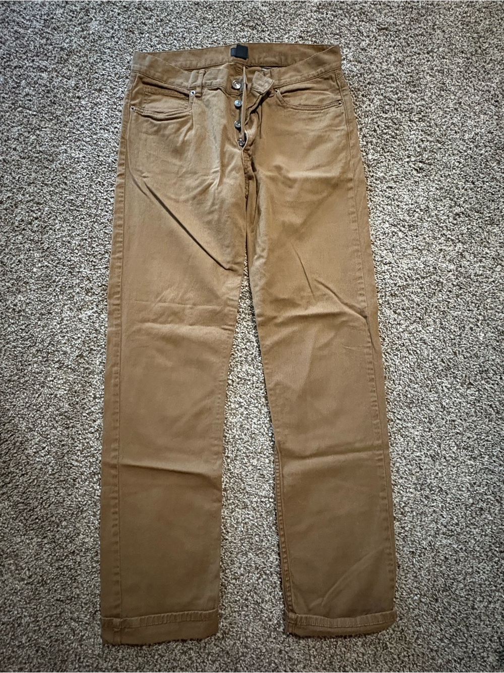 H&M Men's Chino Pants in Brown Tan